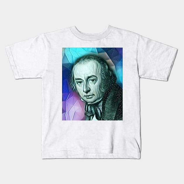 Isambard Kingdom Brunel Portrait | Isambard Kingdom Brunel Artwork 6 Kids T-Shirt by JustLit